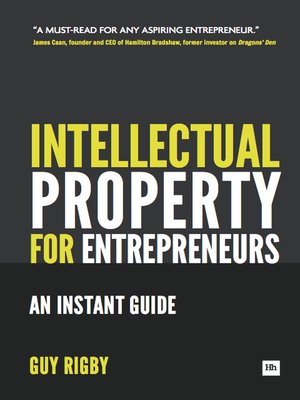 cover image of Intellectual Property for Entrepreneurs